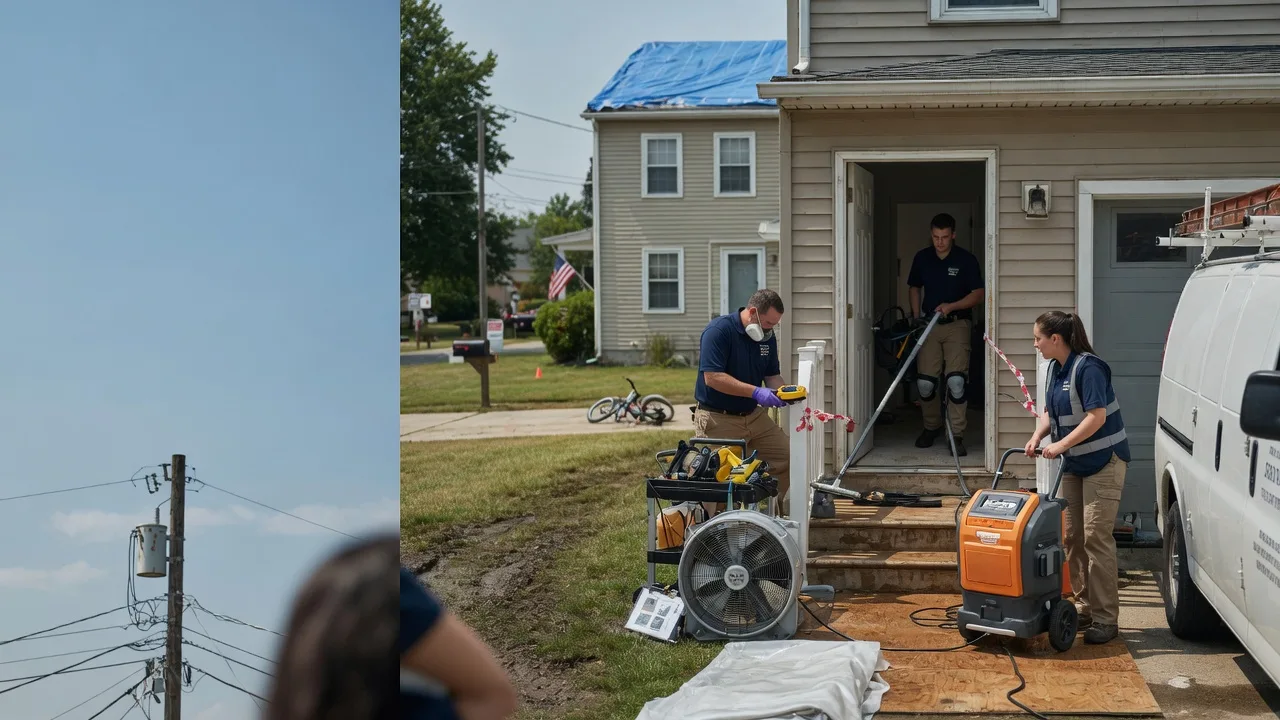Water Damage Repair in De Soto, KS near me
